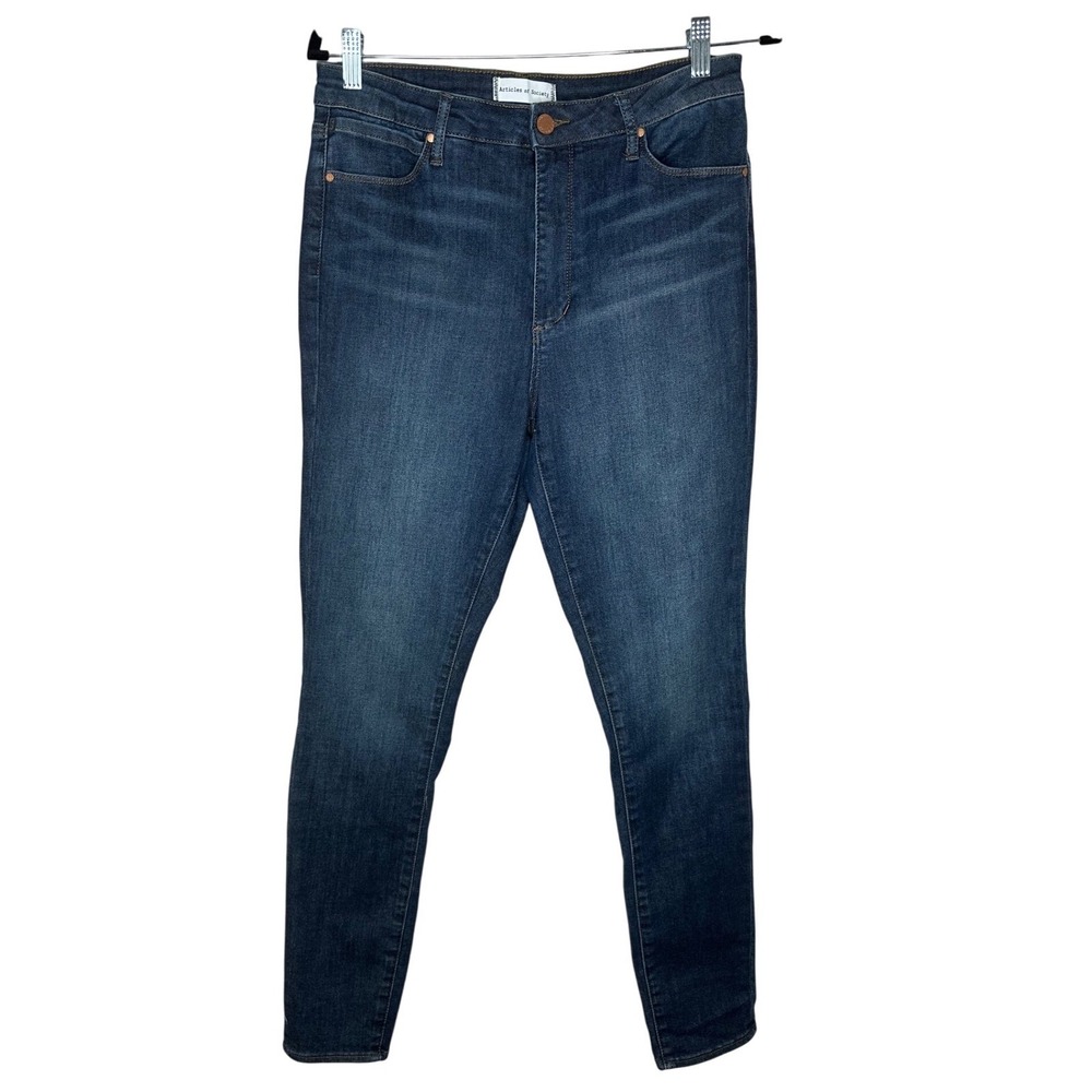 Articles of Society Mountain Wash High Rise Skinny Jeans 4390SF-861 Blue Size 3